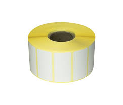 Thermal Labels Rectangular Plain 61x28mm per 1000 labels per Roll