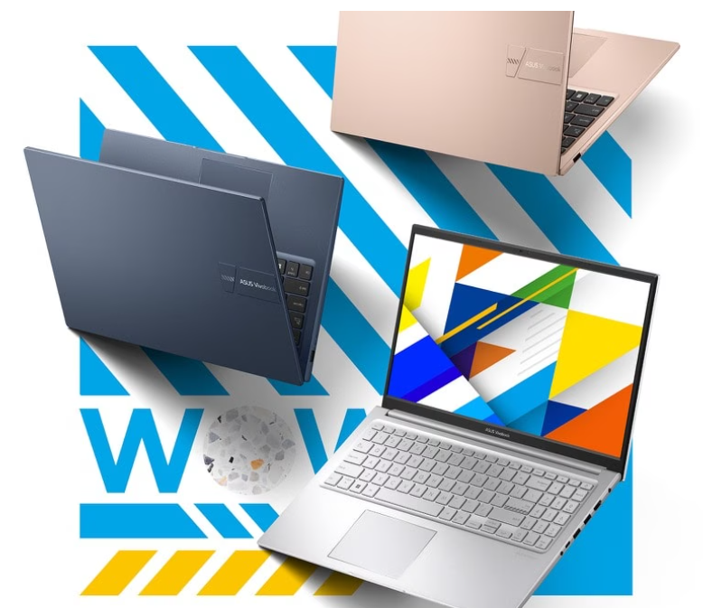 ASUS VIVOBOOK 15-15.5' FHD/ I7 1355U X1 8GB SOLDERED DDR4/ 512GB NVME/ Win11 Home/ 1 Year NO LAN