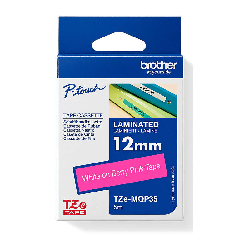 BROTHER LAMINATED TZE TAPES (12 meters)