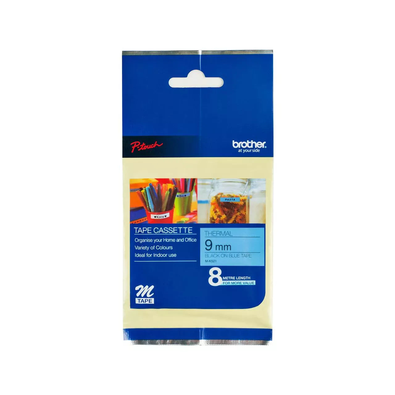 Brother Non-Laminated Tape Cartridges - 9mm