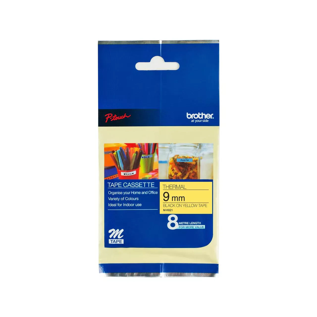 Brother Non-Laminated Tape Cartridges - 9mm