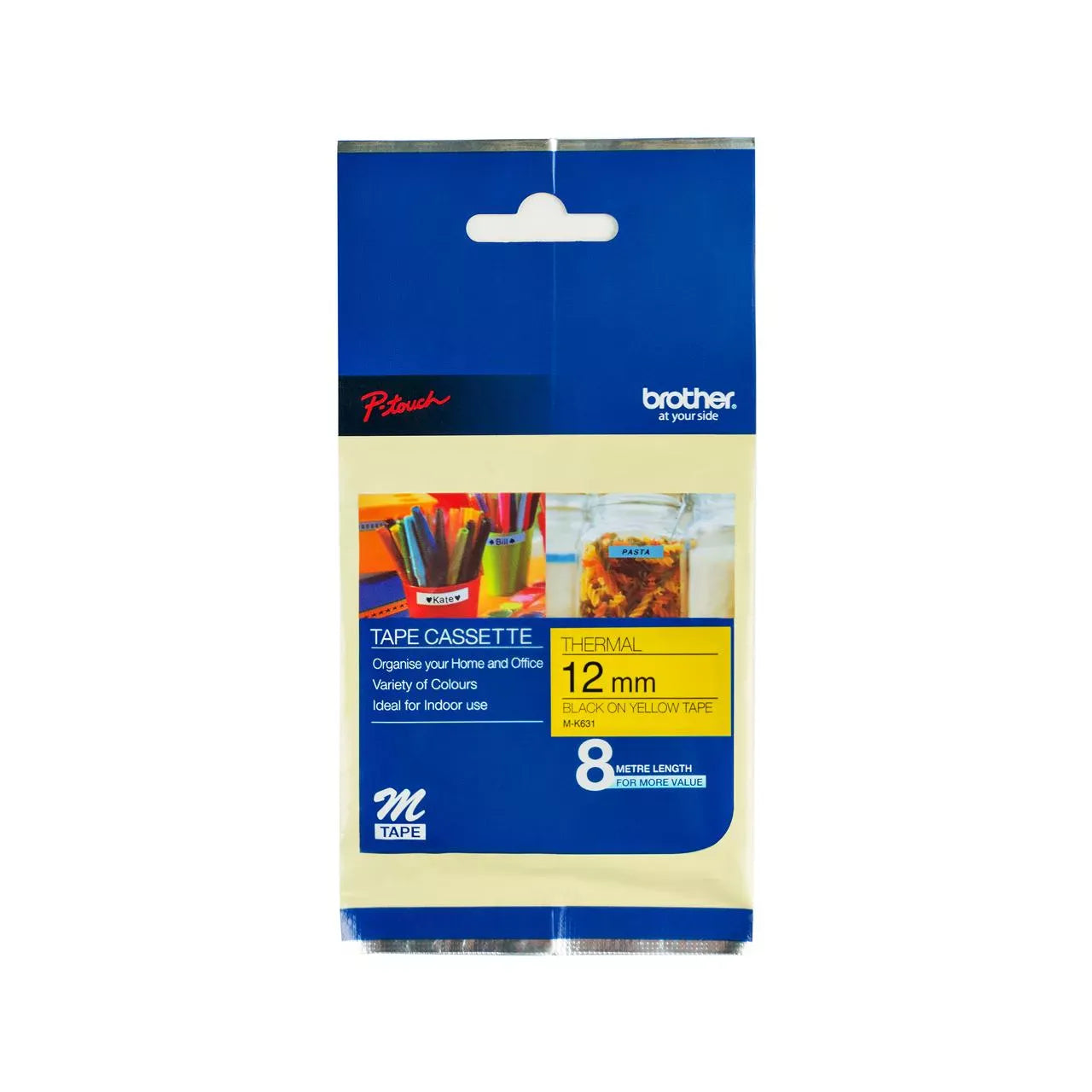 Brother Non-Laminated Tape Cartridges - 12mm