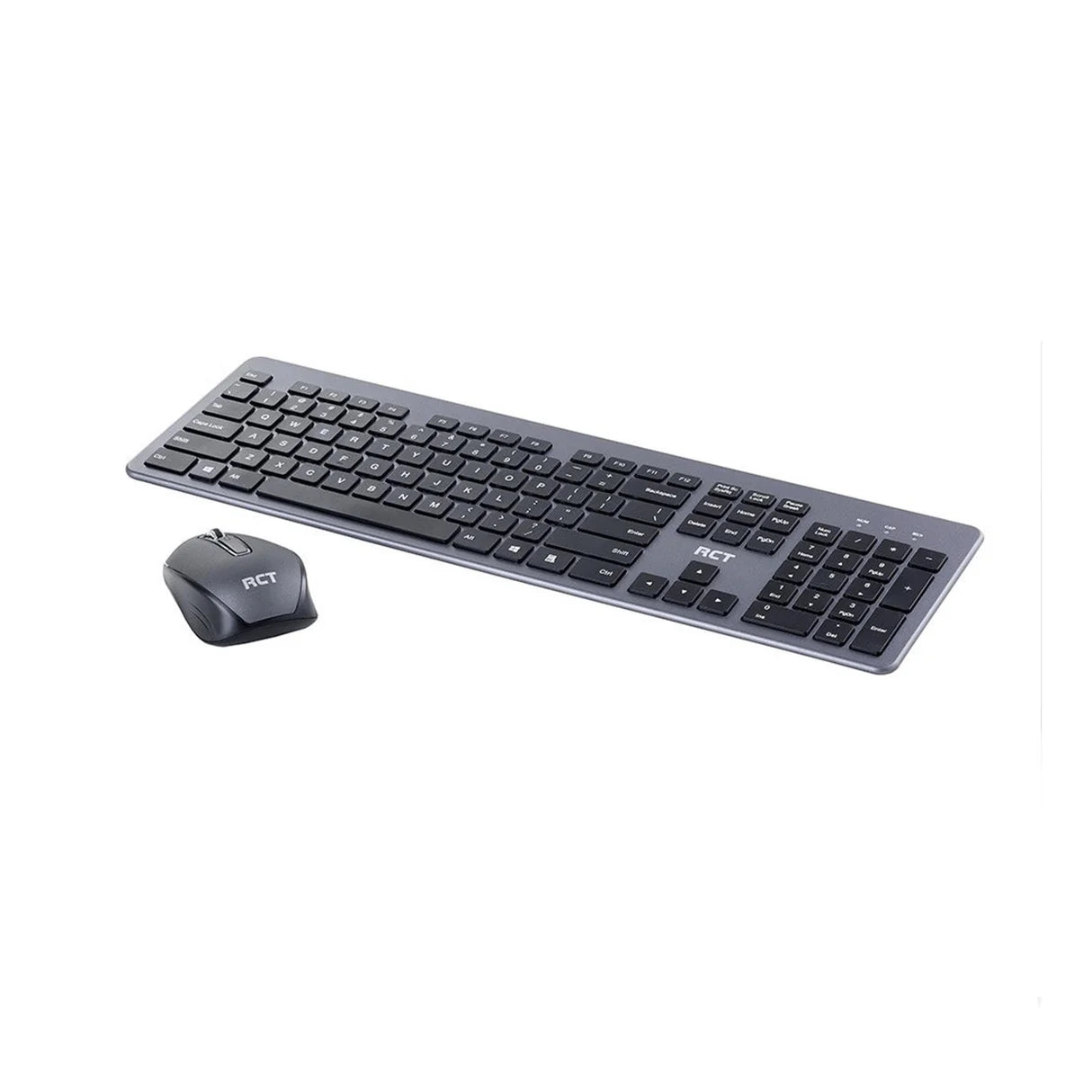 RCT K11 Wired Keyboard and RCT GM-193U wired optical mouse; spill-resistant; adjustable legs; Copilot AI Tool key