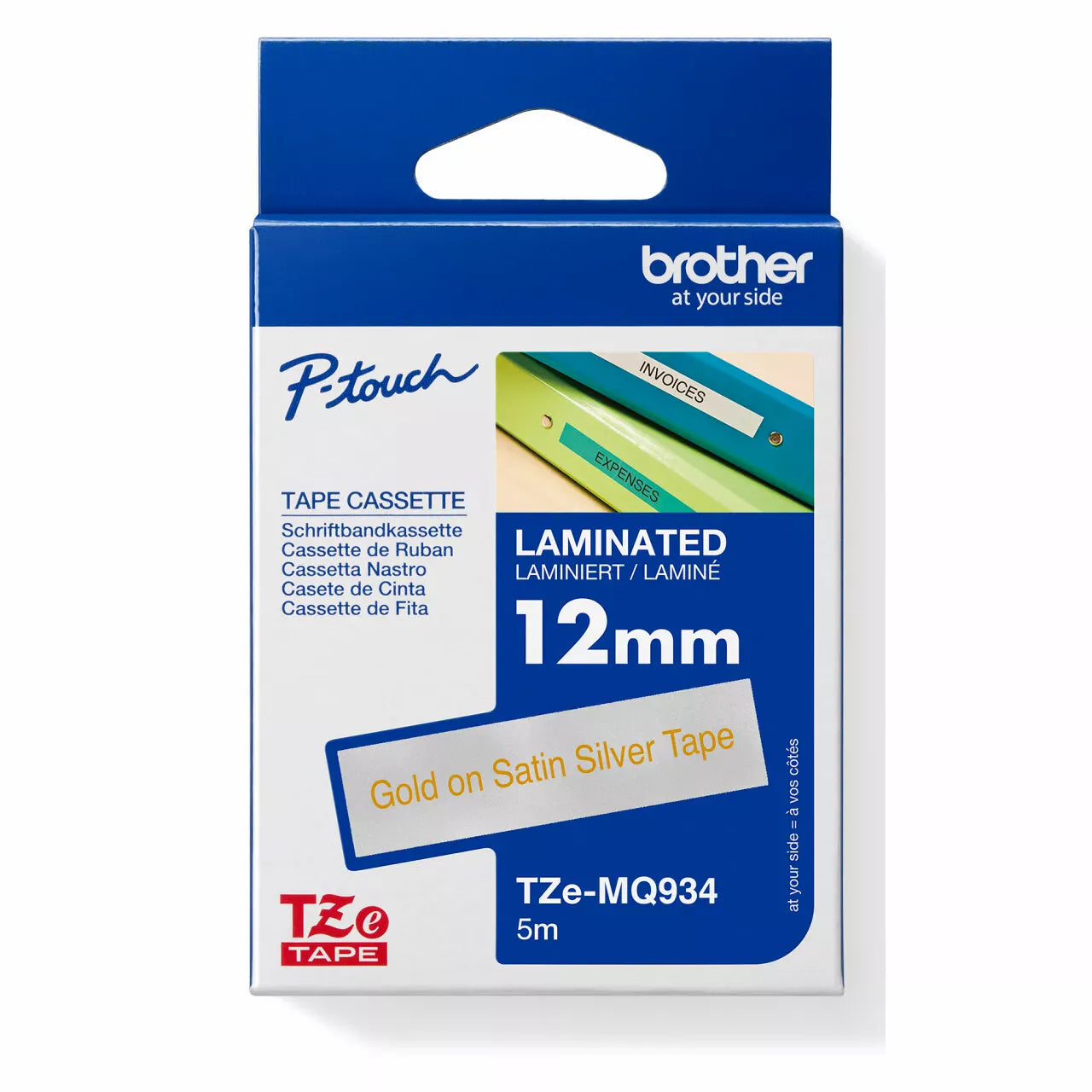 BROTHER LAMINATED TZE TAPES (12 meters)