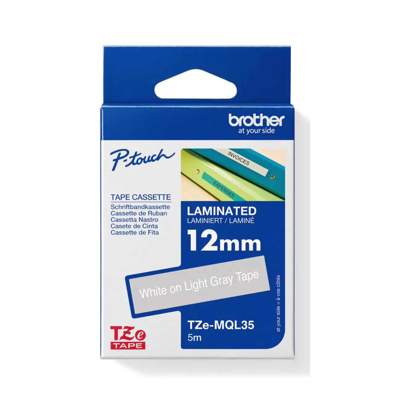 BROTHER LAMINATED TZE TAPES (12 meters)