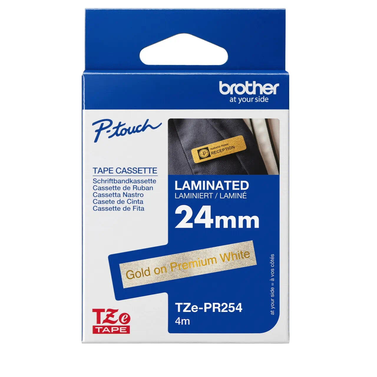 BROTHER LAMINATED TZE TAPES (24 meters)