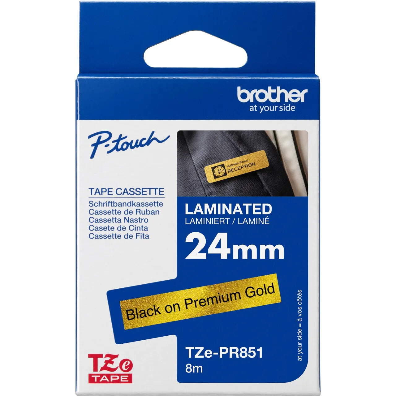 BROTHER LAMINATED TZE TAPES (24 meters)