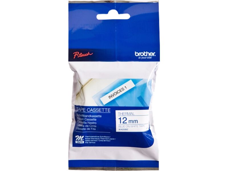 Brother Non-Laminated Tape Cartridges - 12mm