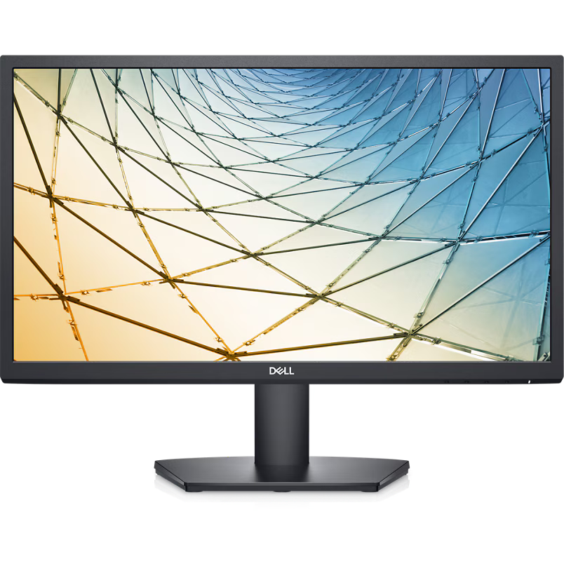 DELL SE2222H 21.5, 23.8, 27"FHD (1920x1080) LED MONITOR- VGA/HDMI (HDMI cable included) VESA MOUNT BLACK
